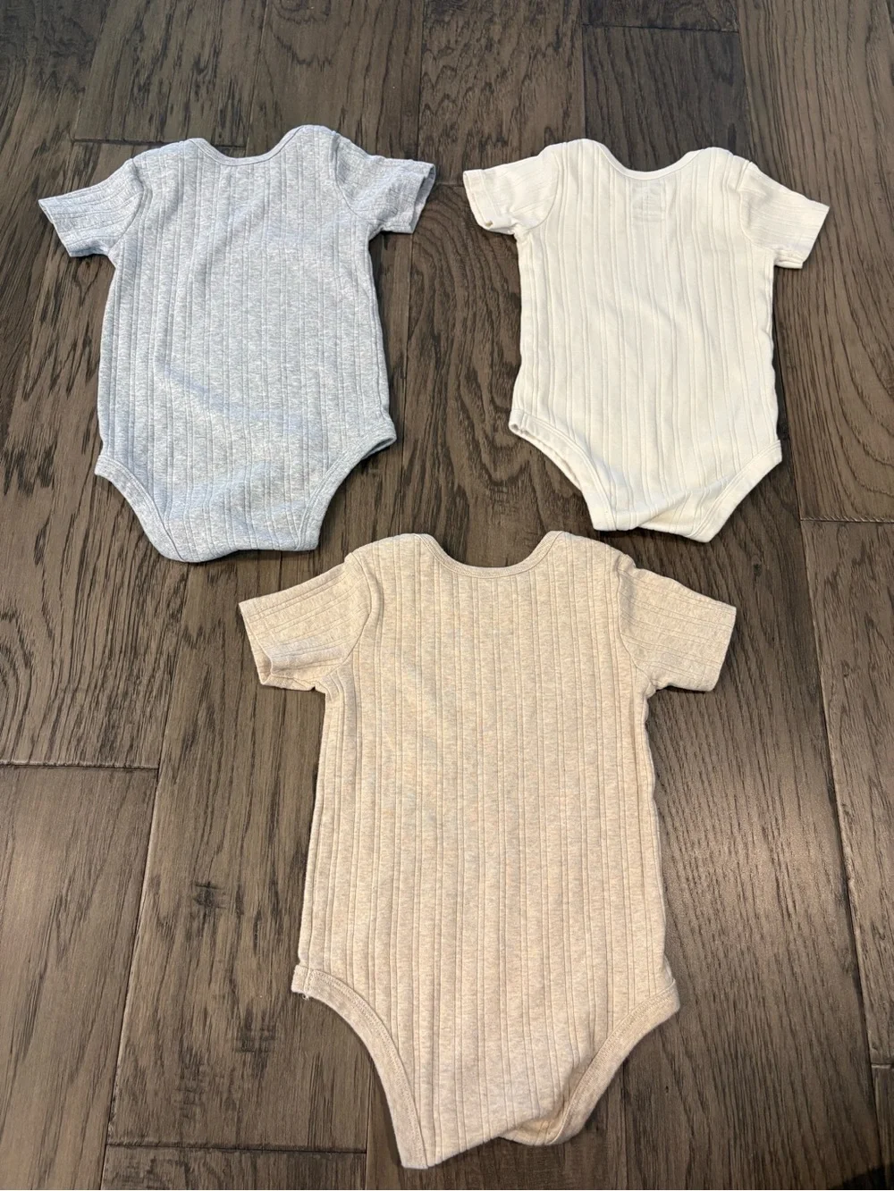 Ribbed Cotton 18M Bodysuits